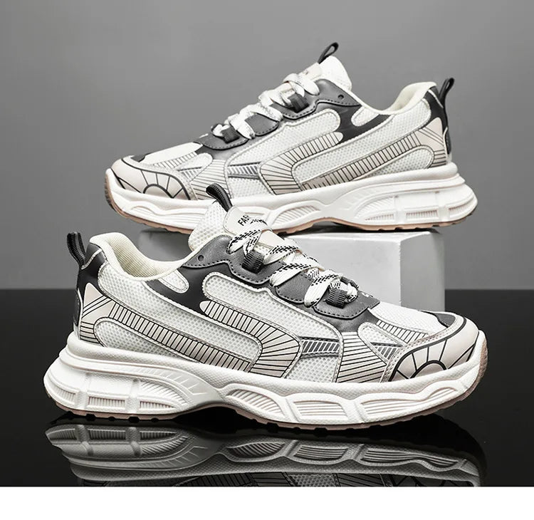 Sneakers Plataforma Mujer Tendencia - Zapatillas Ligeras Transpirables Running