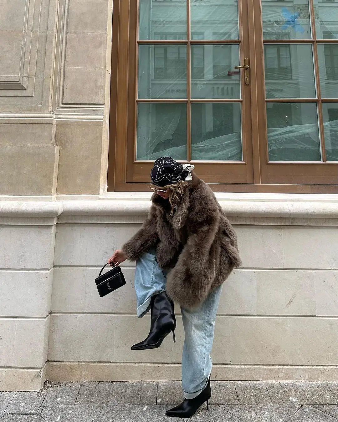 Chaqueta Piel Mujer Color Sólido - Chaqueta Cuello Alto Botón 2025