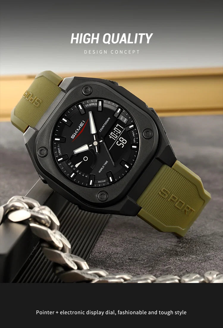 Reloj SKMEI Deportivo Digital - Electrónico Resistente al Agua para Hombre y Mujer