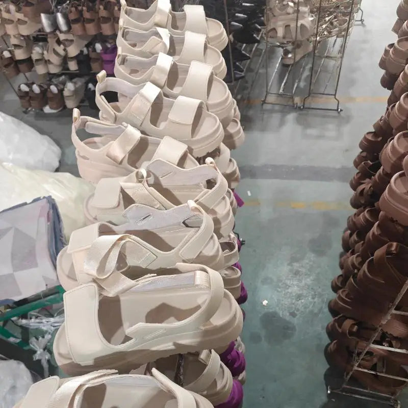 Sandalias Casual Mujer 2025 - Zapatos Plataforma Playa Outdoor Alta Calidad