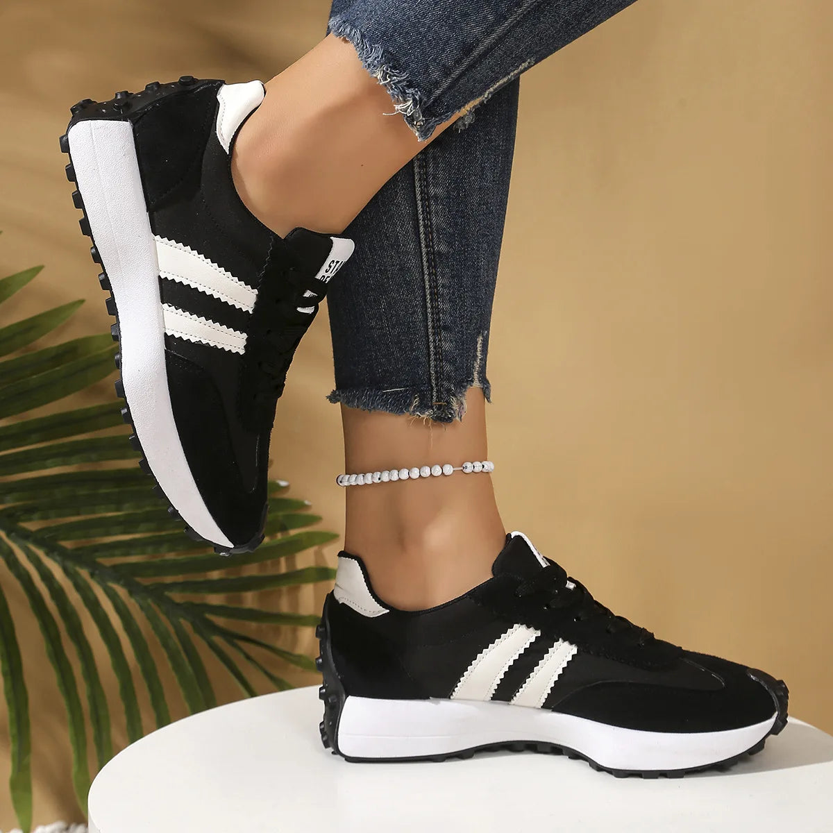 Sneakers Chunky Mesh Mujer 2025 - Zapatillas Plataforma Running Verano Ligeras