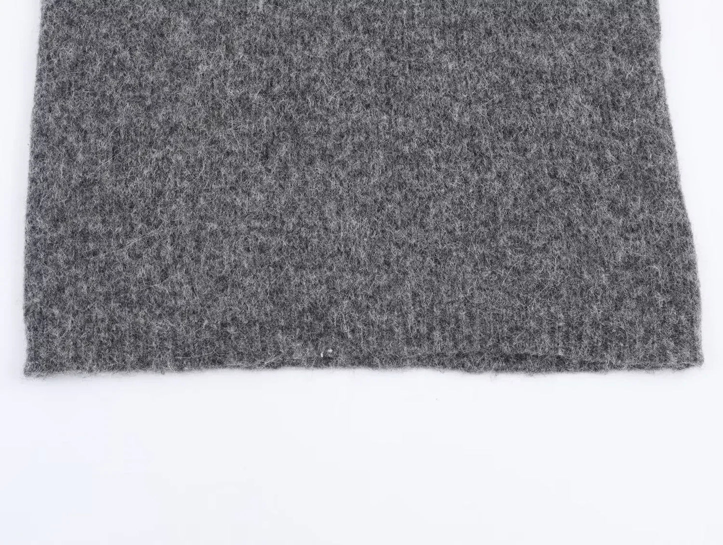 Chaleco Mujer Sin Mangas Punto 2025 - Cuello Alto Slim Casual Otoño