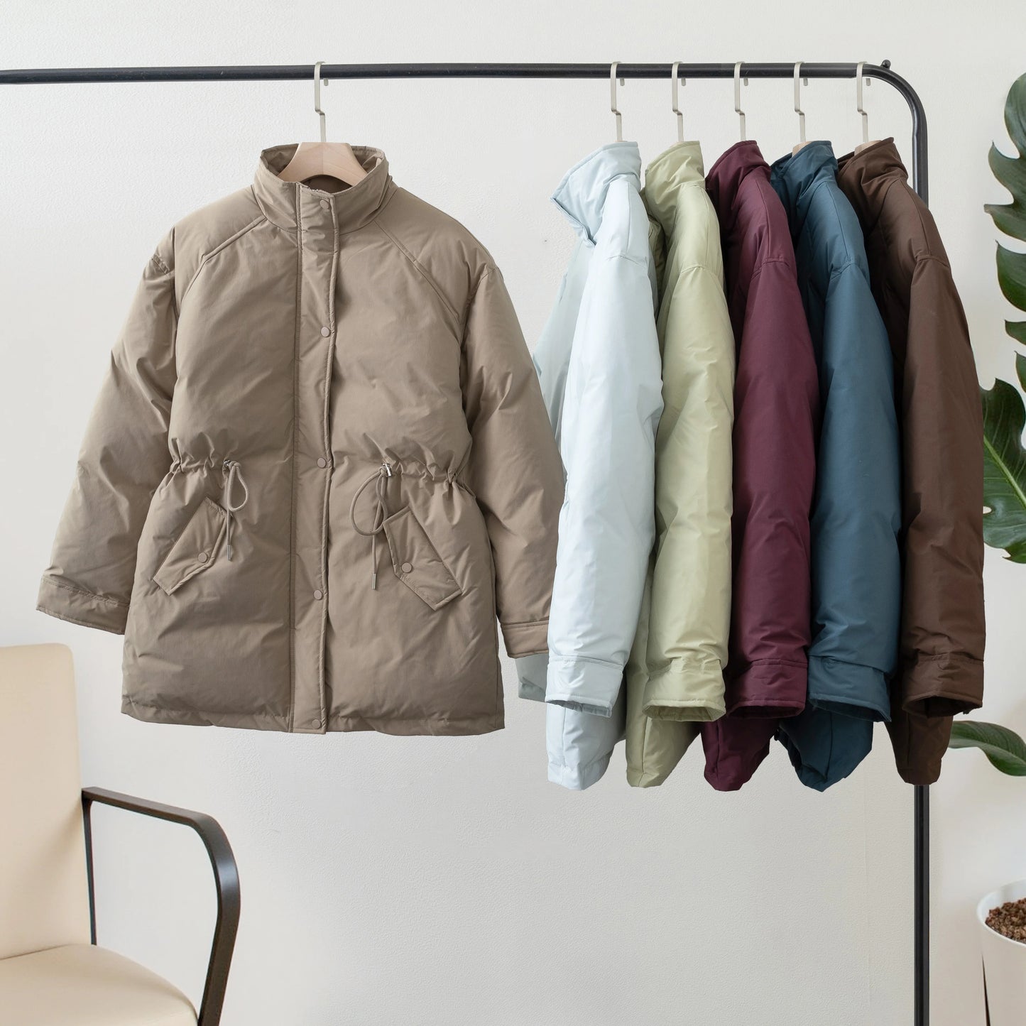 Chaqueta Mujer Moda Otoño Invierno - Chaqueta Parka Cálida Impermeable 2025