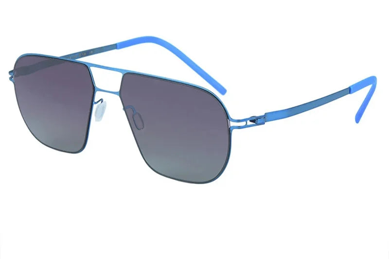 Gafas de Sol Designer ANGUS Alemán Unisex - Cuadradas Coloridas Trendy Ultraligeras Playa Hombre Mujer