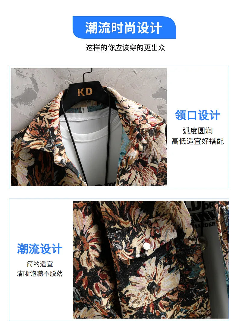 Camisa Jeans Hombre 2025 Primavera - Casual Cálida Fashion Otoño Holgada M-4XL