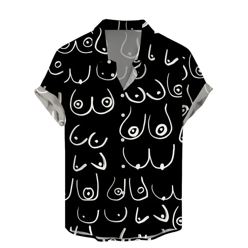 Camisa Hawaiana Hombre Verano - Manga Corta Casual Fashion Suelta Transpirable