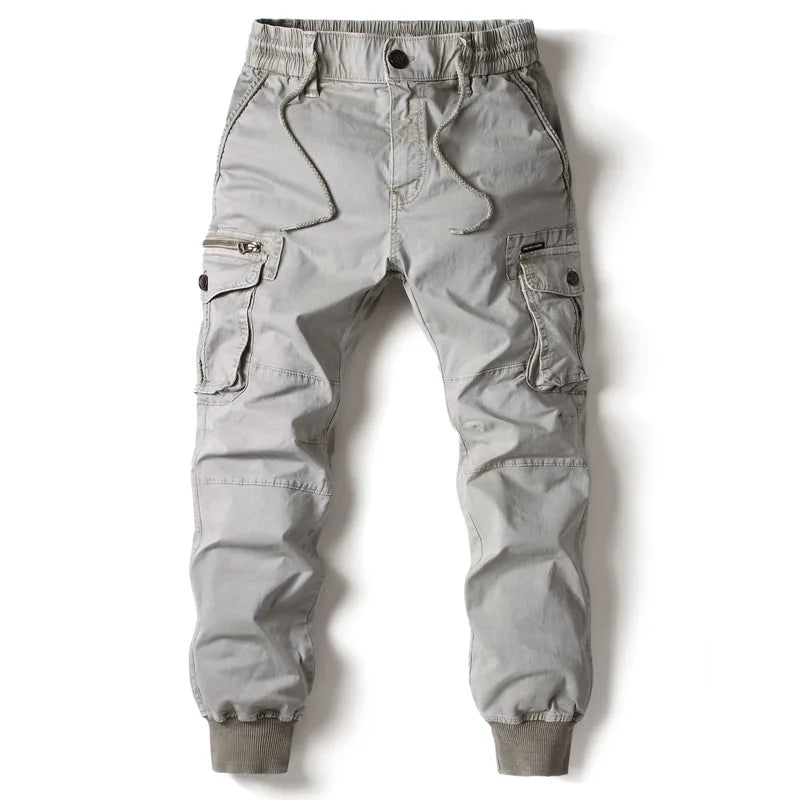 Pantalones Cargo Hombre Jogging - Algodón Largo Tácticos Militares