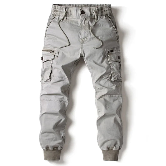 Pantalones Cargo Hombre Jogging - Algodón Largo Tácticos Militares