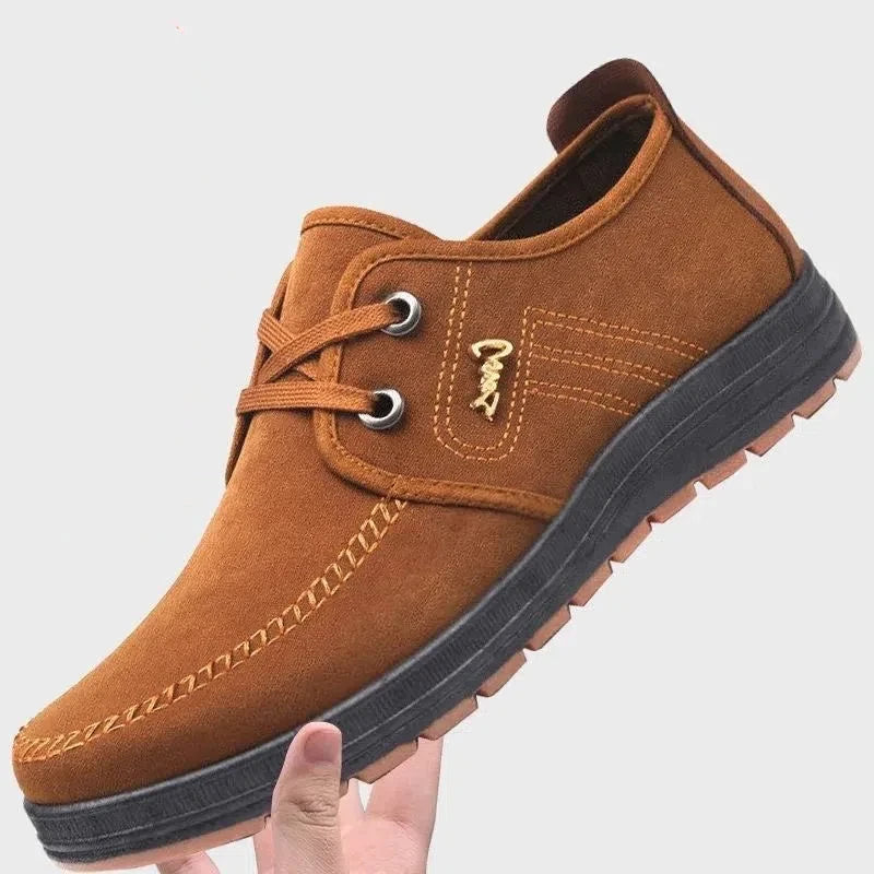 Zapatos Hombre Casual Transpirables - Loafers Sneakers 2023 Fashion Cómodos Planos Artesanales Retro Leisure