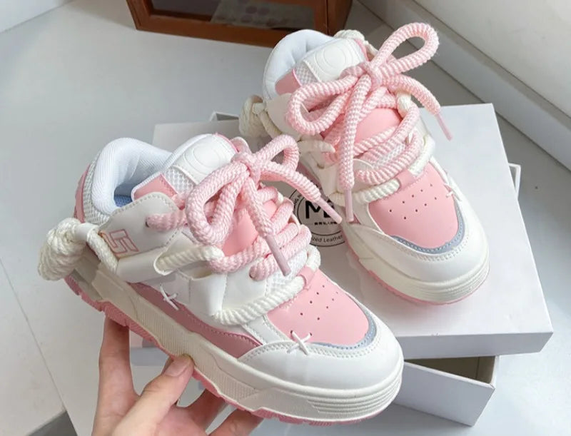 Sneakers Chunky Unisex Suela Gruesa - Zapatillas Casual Versátiles Hombre Mujer