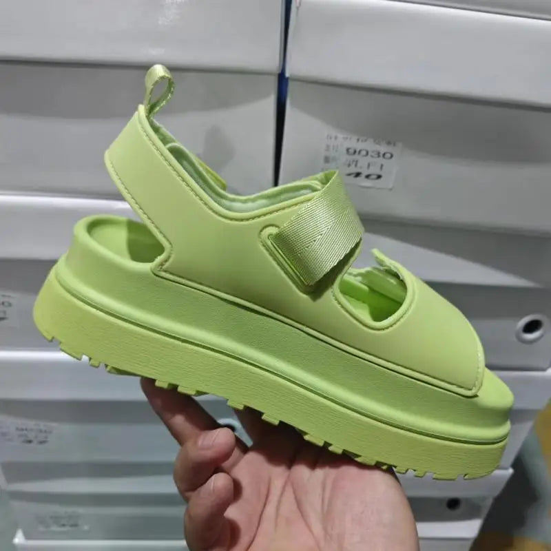 Sandalias Casual Mujer 2025 - Zapatos Plataforma Playa Outdoor Alta Calidad