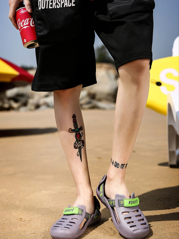 Sandalias Hombre Verano - Chanclas Playa Outdoor Antideslizantes Casual