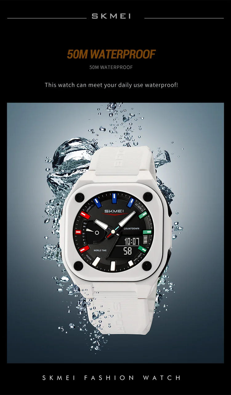 Reloj SKMEI Deportivo Digital - Electrónico Resistente al Agua para Hombre y Mujer