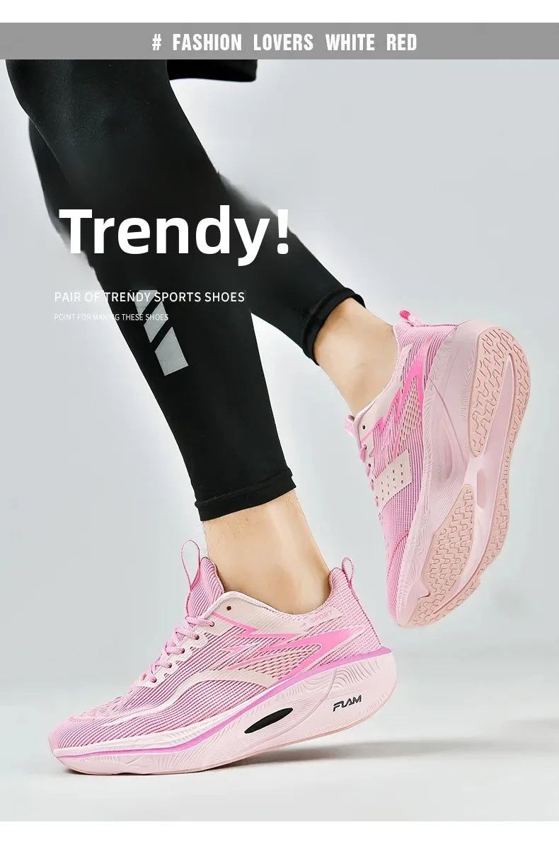 Zapatillas Marathon Profesionales Placa Carbono - Running Competición Verano