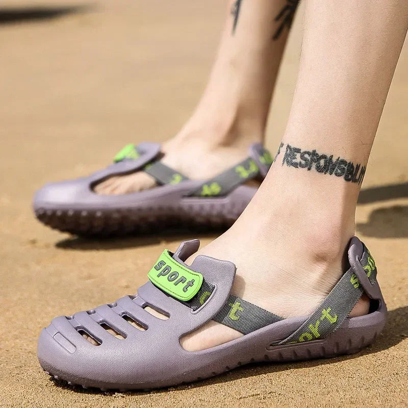 Sandalias Hombre Verano - Chanclas Playa Outdoor Antideslizantes Casual