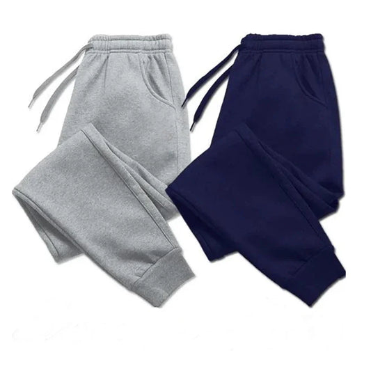 Pantalones Hombre Fleece Invierno - Jogging Térmicos Gimnasio Running