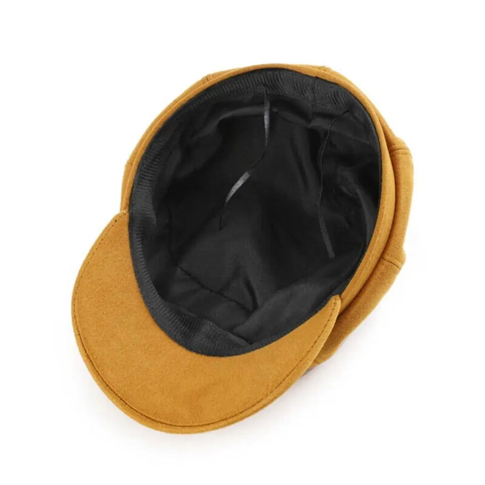 Gorra Mujer Boina Baker Cap - Sombrero Casual Ajustable Newsboy