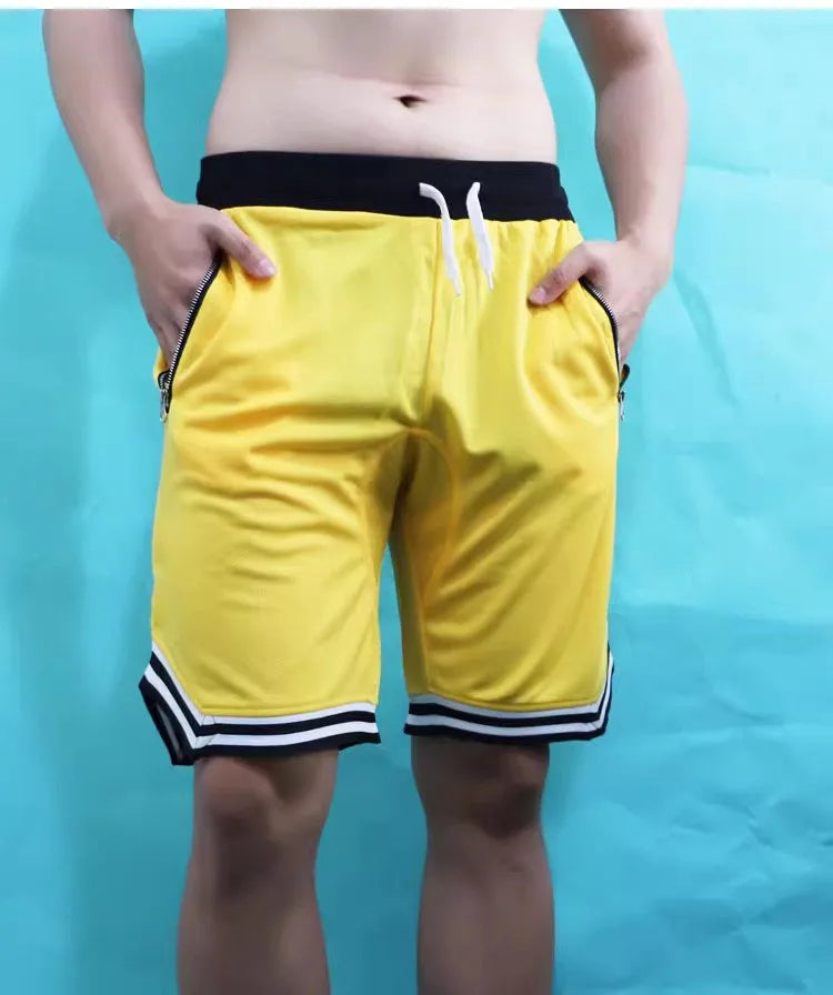 Shorts Deportivos Running Hombre - Pantalones Fitness Bádminton Baloncesto Verano