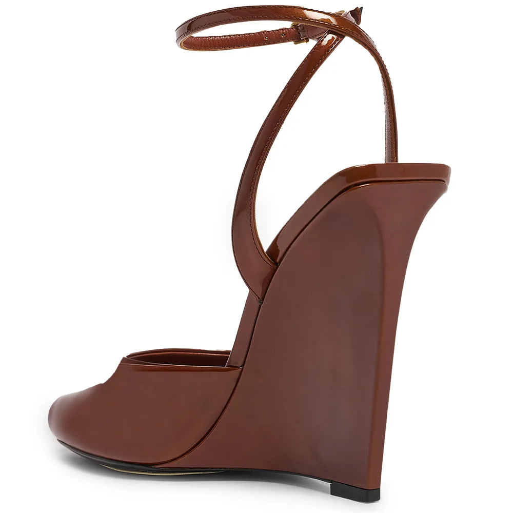 Sandalias Plataforma Mujer Satén 2025 - Zapatos Tacón Chunky Tiras Primavera