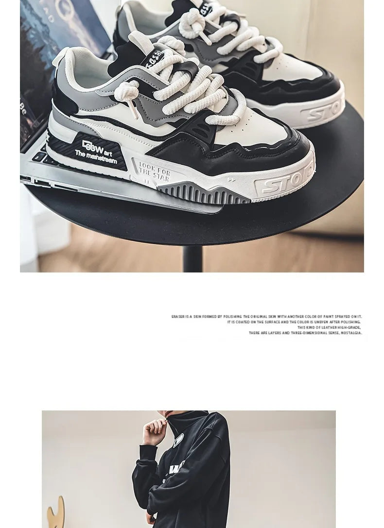 Sneakers Hombre Fashion Otoño - Suela Suave Cómodas Running Tenis Masculino