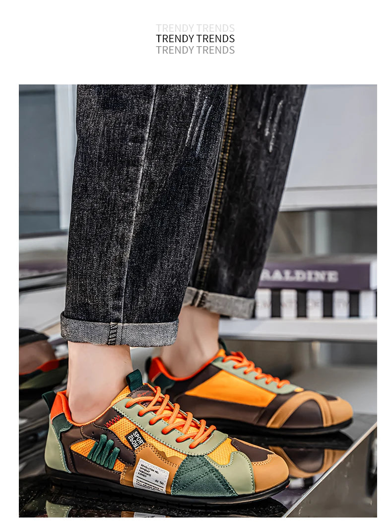 Sneakers Hombre Casual Outdoor - Senderismo Fashion Trendy Cómodas Elegantes