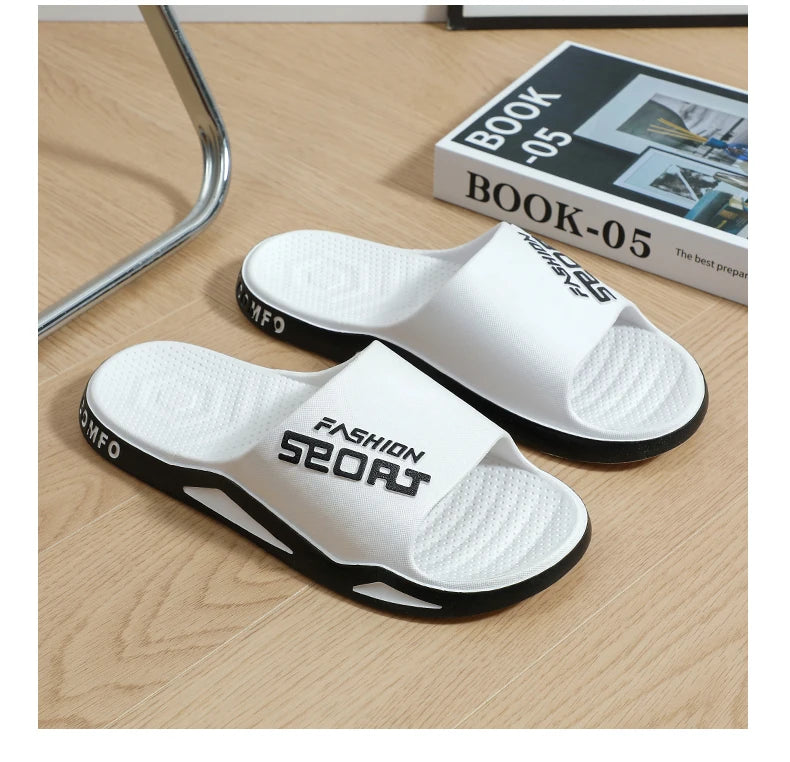 Chanclas Hombre Baño Verano - Antideslizantes Trendy Interior Exterior Casa