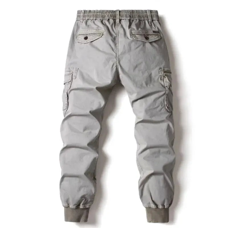 Pantalones Cargo Hombre Jogging - Algodón Largo Tácticos Militares