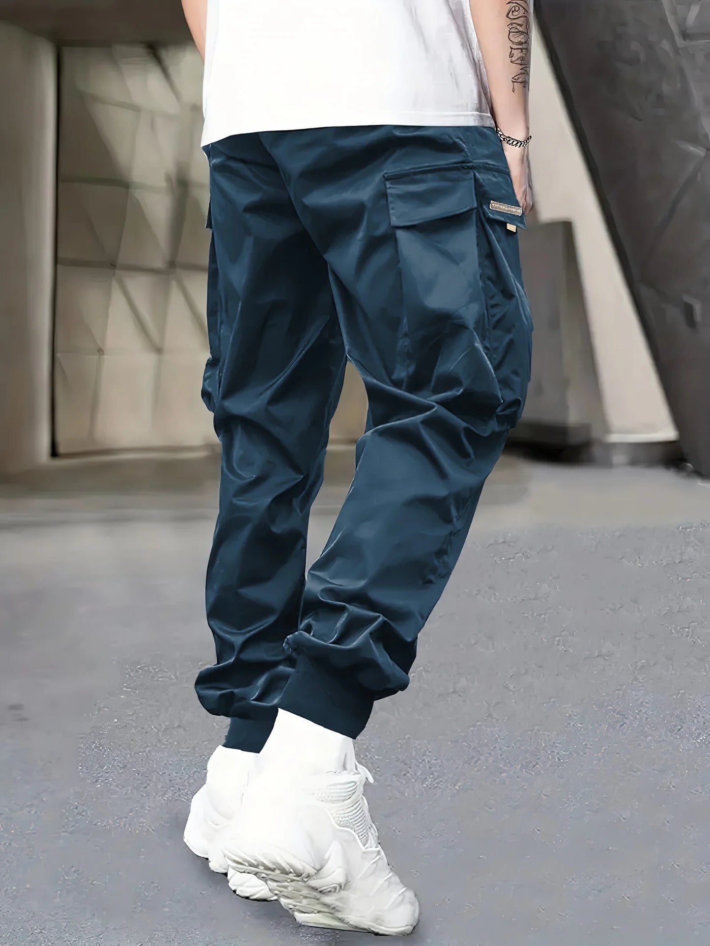 Pantalón Cargo Hombre Casual - Pantalón Outdoor Ligero Deportivo