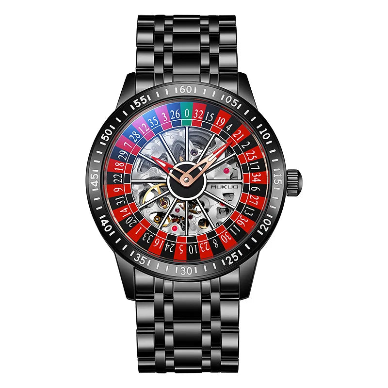 Reloj Hombre Mecánico Automático Luxury - Reloj Pulsera Impermeable Luminoso
