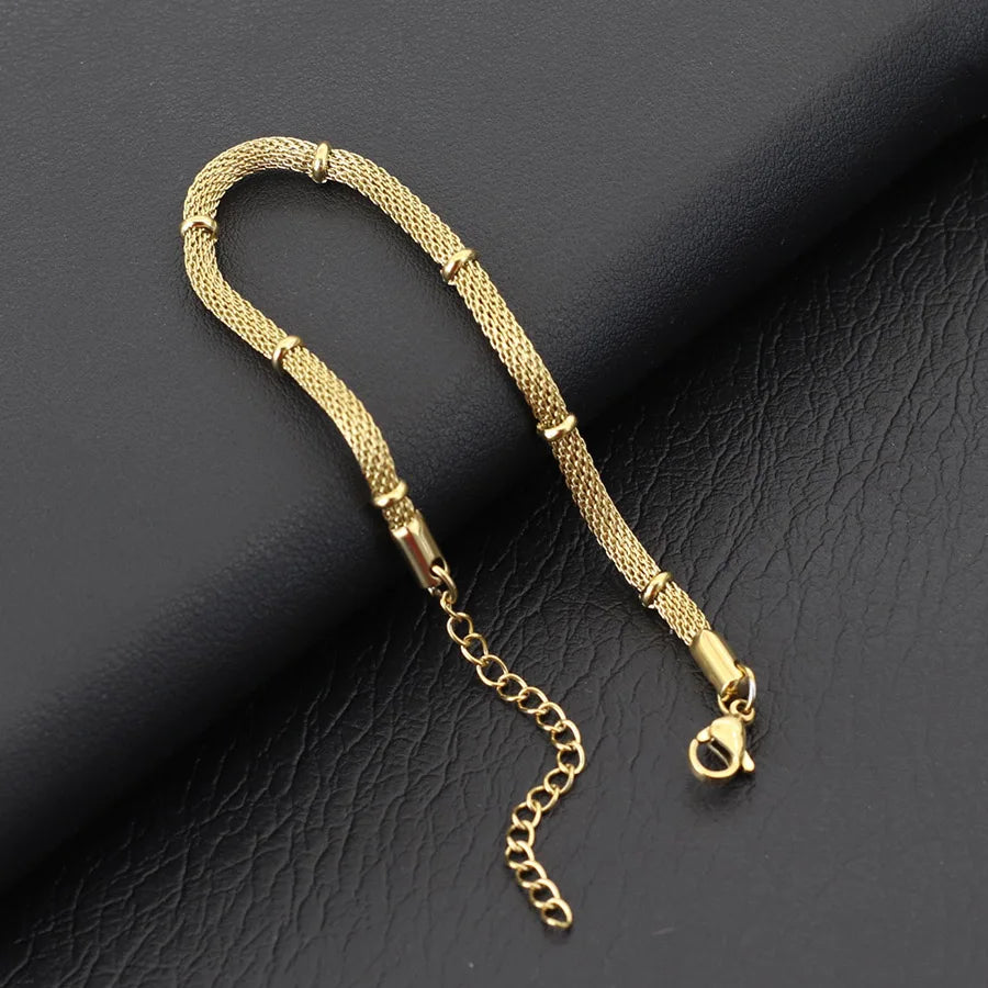 Pulsera Acero Inoxidable Hombre Ajustable - Hipoalergénica