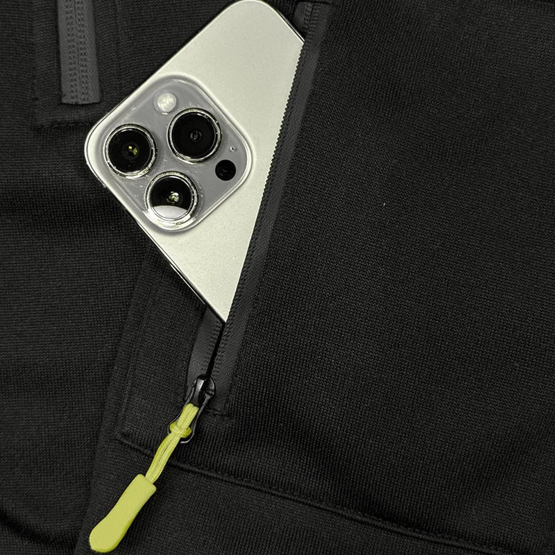 Sudadera Hombre Capucha Streetwear - Hoodie Otoño Invierno Punk Zip Up