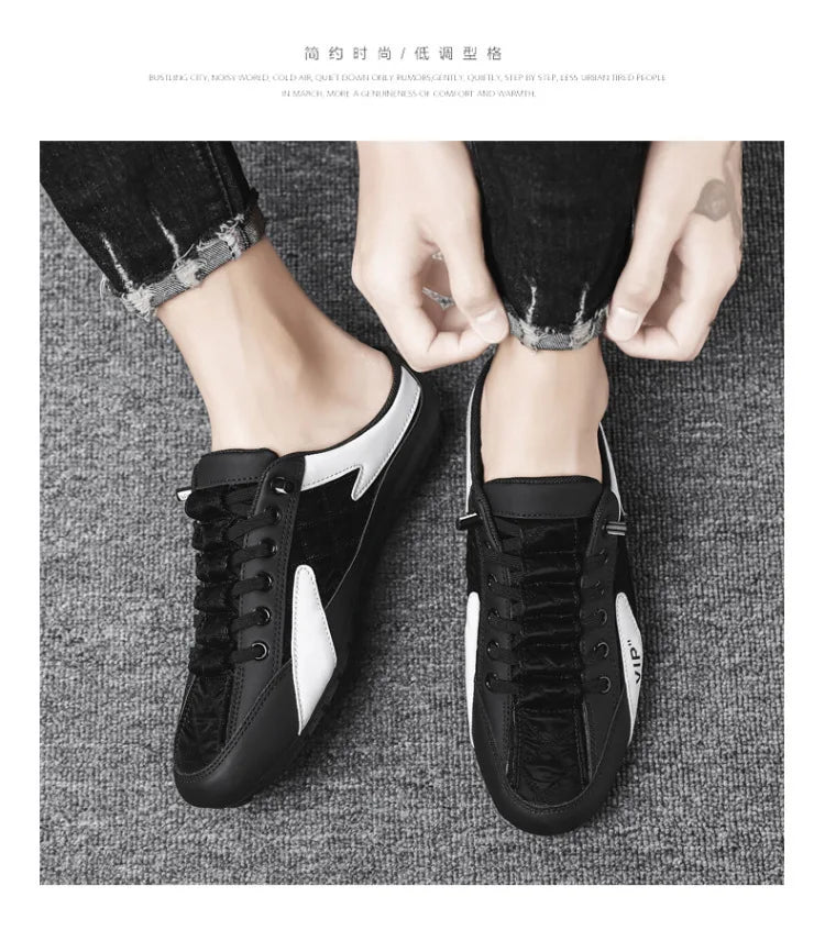 Zapatillas Hombre Casual Verano - Suela Suave Planas Sneakers Moda 2025