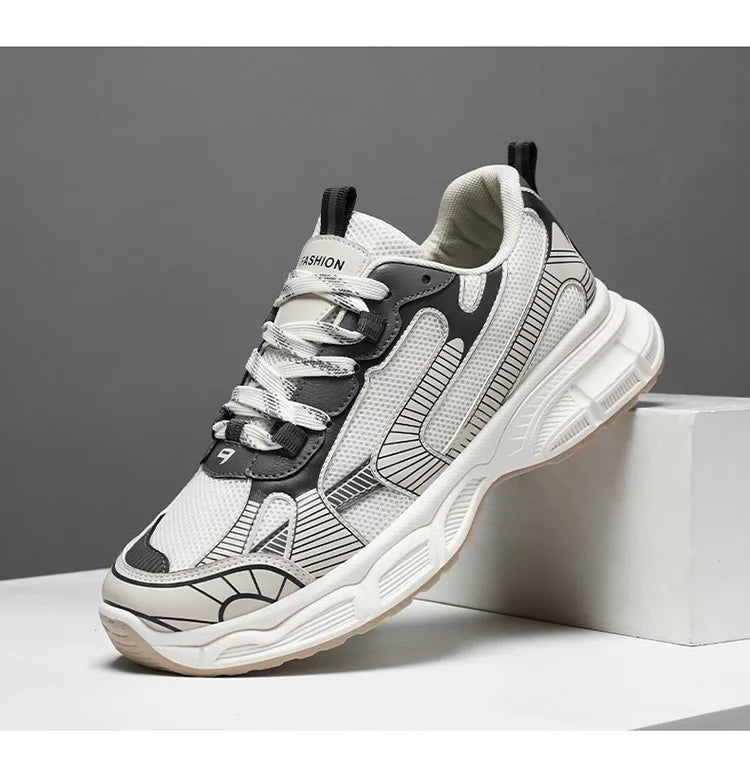 Sneakers Plataforma Mujer Tendencia - Zapatillas Ligeras Transpirables Running