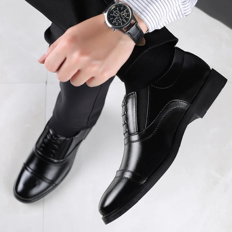 Zapatos Conducción Hombre Cuero Italiano - Business Casual Transpirables Antideslizantes Lujo