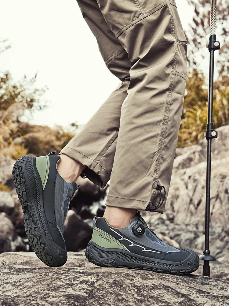 Zapatos Hombre 2025 Trabajo Deportivos - Fashion Casual Cómodos Multifuncionales Outdoor Senderismo