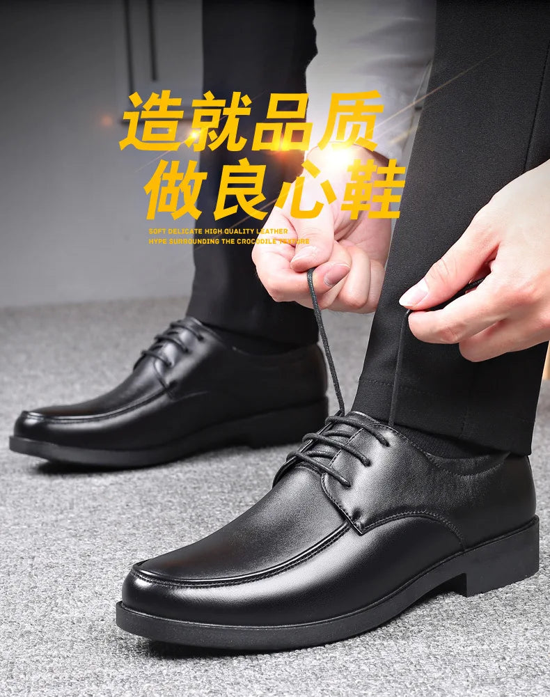 Zapatos Vestir Hombre Cuero Italiano - Elegantes Business Casual Lujo Formales