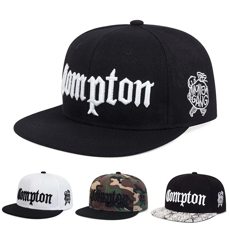 Gorra COMPTON 2025 Snapback - Baseball Cap Hip Hop Street Dance