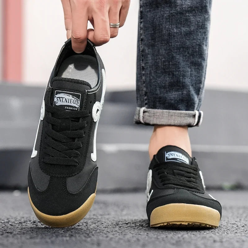 Zapatos Hombre Casual Fashion - Ligeros Tela Running Sneakers Outdoor Cómodos Walking Sport Transpirables Jogging