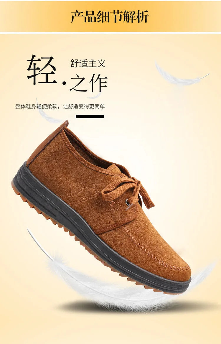 Zapatos Hombre Casual Transpirables - Loafers Sneakers 2023 Fashion Cómodos Planos Artesanales Retro Leisure