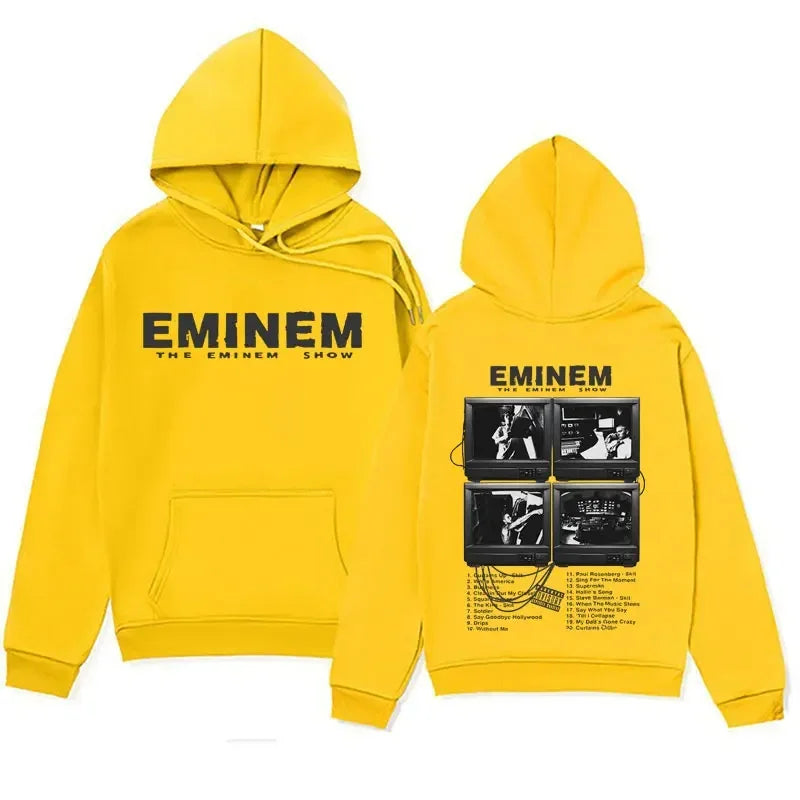 Sudadera Hoodie Eminem Unisex - Rapero Streetwear Oversized Álbum
