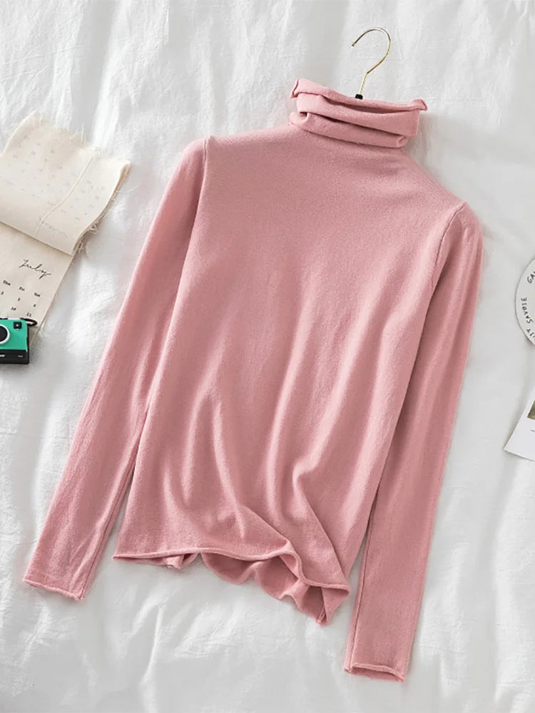 Suéter Mujer Cuello Alto Suave - Jersey Otoño Invierno 2020