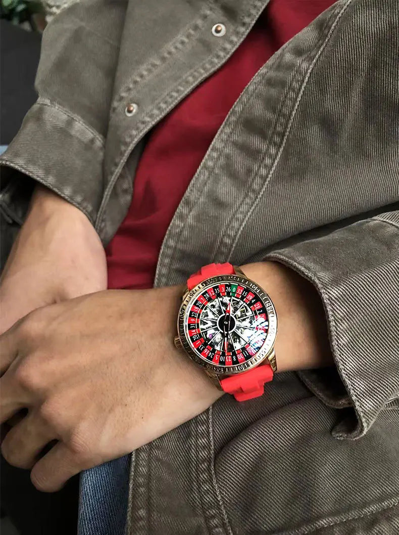 Reloj Hombre Mecánico Automático Luxury - Reloj Pulsera Impermeable Luminoso