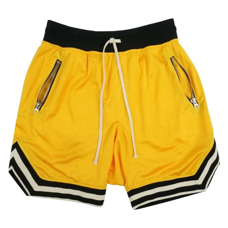 Shorts Deportivos Running Hombre - Pantalones Fitness Bádminton Baloncesto Verano