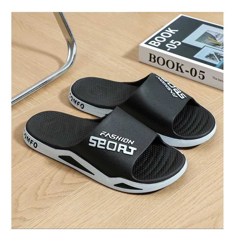 Chanclas Hombre Baño Verano - Antideslizantes Trendy Interior Exterior Casa