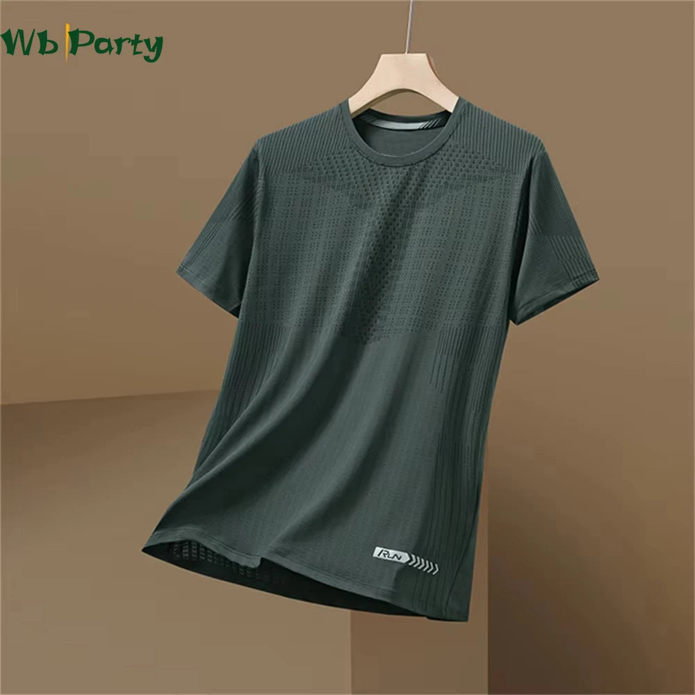 Camiseta Deportiva Hombre 3D - Running Casual Estampado Gráfico