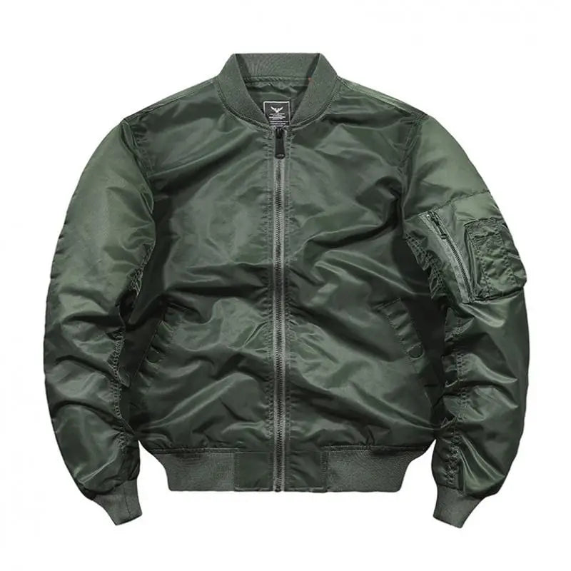 Chaqueta Bomber Militar Unisex 2025 - Varsity Baseball Flight Jacket
