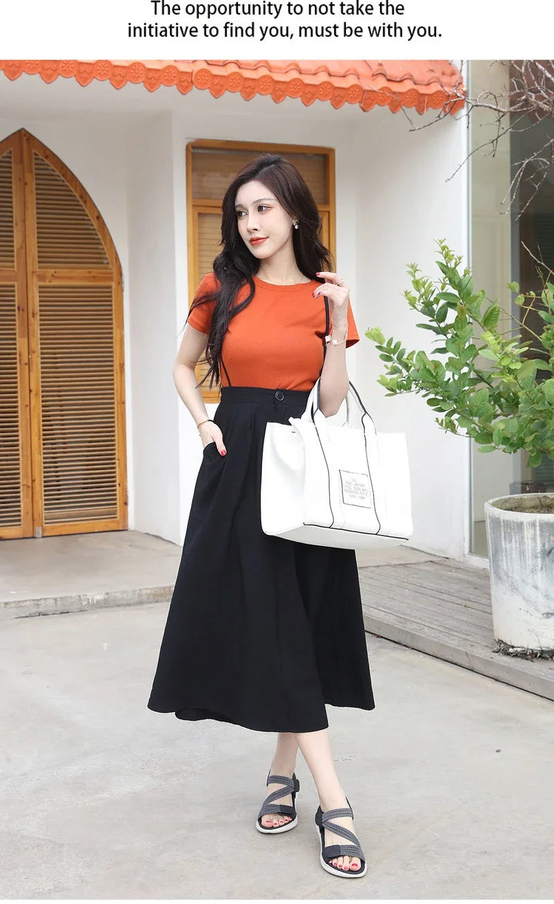 Sandalias Cuña Mujer Deportivas - Zapatos Playa Outdoor Aumenta Altura Cómodas Verano