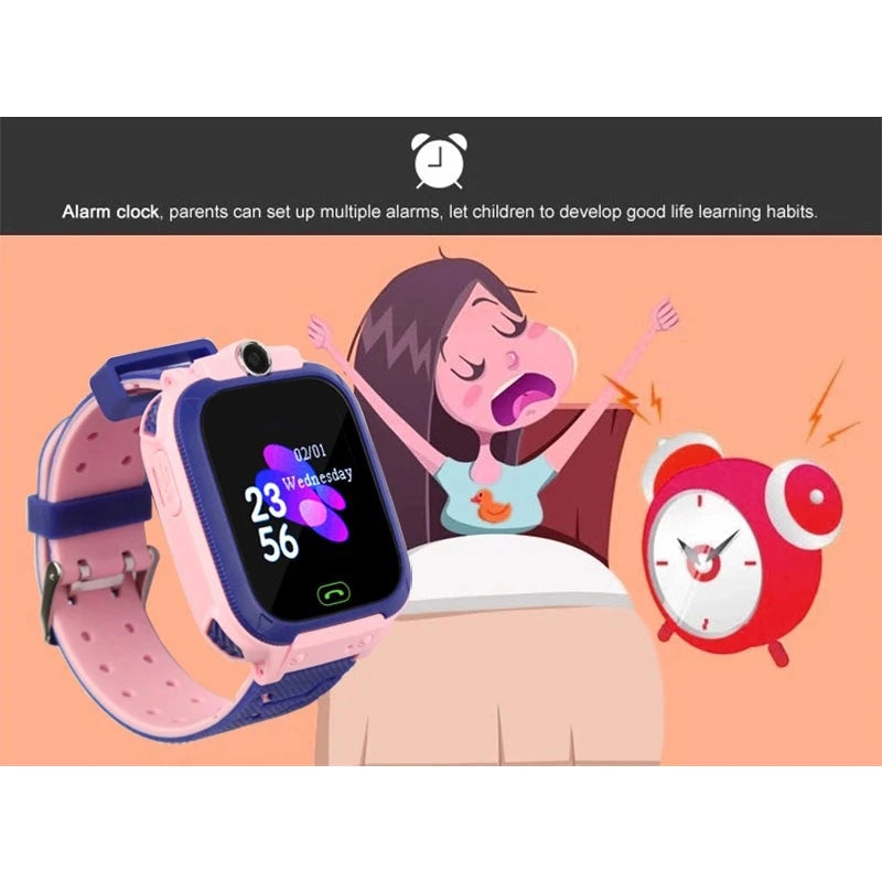 Smartwatch para Niños - Localización Cámara Vídeo Música Juegos Alarma
