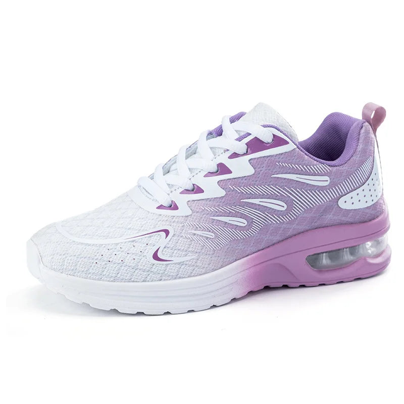 Sneakers Air Cushion Mujer Talla Grande - Zapatillas Mesh Transpirables Ligeras Otoño