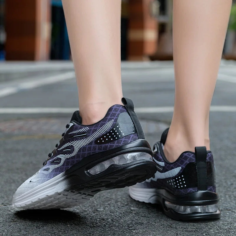 Sneakers Air Cushion Mujer Talla Grande - Zapatillas Mesh Transpirables Ligeras Otoño